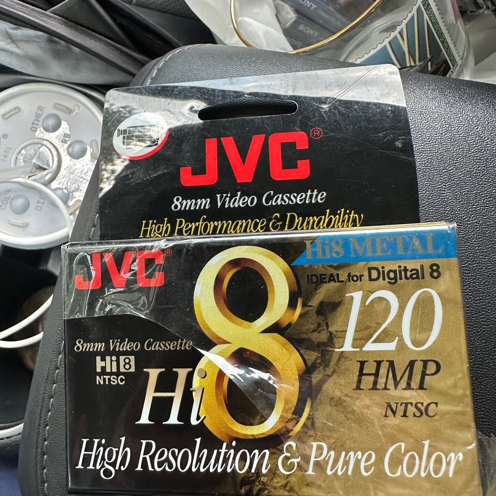 JVC Hi8 Metal NTSC 8mm Video Cassette 120‎ HMP